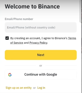 Binance Exchange